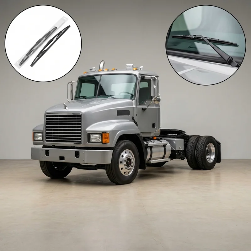 Mack CS300P Mid-Liner (1986 - 2001) 乘客側水撥 - 1